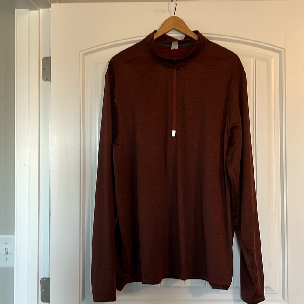 DSG 1/4 Zip Long Sleeve Shirt Size XXL
